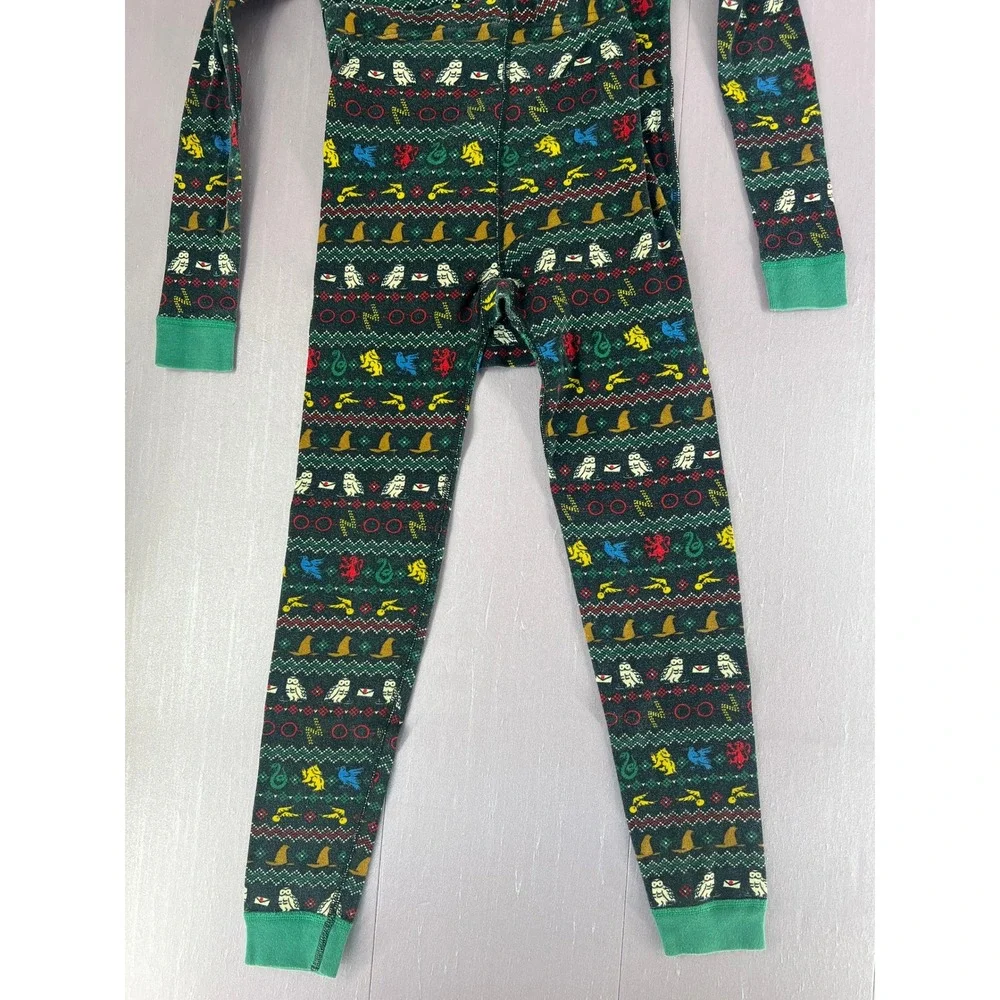 Hanna Andersson Harry Potter Pajamas Kids 8 Fair Isle Organic Cotton PJ Set
